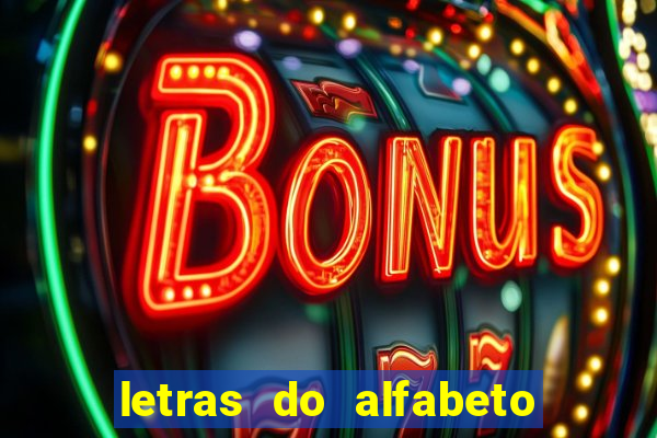 letras do alfabeto personalizadas para imprimir